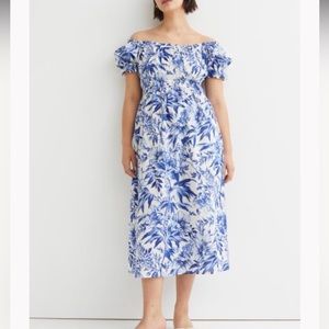 Off the shoulder floral dress